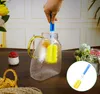 Wasserkaraffe für Kühlschranktür, Glaskaraffe mit Deckel Produktbild-Vorschau 6