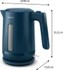 Bollitore Philips serie 3000, 1,7 l, 2200 W, blu, Anteprima dell’immagine prodotto 2