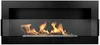 Campo24 hochwertiger Kamin 90x40cm schwarz matt mit Produktbild-Vorschau 3