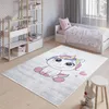 Tapiso Teppich EMMA Modern Kinderzimmer Rosa Schlafzimmer Produktbild-Vorschau 1