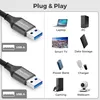 deleyCON 1m USB 3.0 Kabel - Super Speed 5Gbit/s (2x Produktbild-Vorschau 3