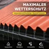 22x Profilplatte 13m² Wellplatte PVC Dachplatte Dach Produktbild-Vorschau 6