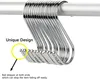 10 Stück S Haken zum Einhängen Edelshahl Groß 11cm Produktbild-Vorschau 3