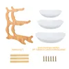 3 Etagen Etagere Obst Kuchen Snacks für Familie Party Produktbild-Vorschau 5