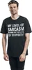 Sprüche T-Shirt Herren My Level Of Sarcasm Depends On Your Produktbild-Vorschau 4