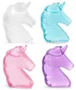 com-four® 56x Wiederverwendbare Eiswürfel in Einhorn-Form Produktbild-Vorschau 7