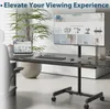 TV-Ständer Rollbar 13-49 Zoll Flat Curved TVs, Tragbar Produktbild-Vorschau 5