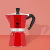 Bialetti Moka Express, Moka konvička, Červená, Hliník, 6 Náhled obrázku produktu 2