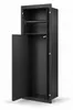 HAGO24 WC Modul Edelstahl Schwarz Einbauschrank Unterputz Produktbild-Vorschau 1