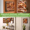 banjado Schlüsselkasten aus Metall, 30x30cm groß mit 32 Produktbild-Vorschau 3