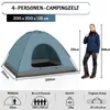 FCH Zelt Kuppelzelt Campingzelt Familienzelt für 3-4 Produktbild-Vorschau 4