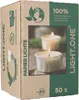 A cardboard box containing tea lights. Podgląd zdjęcia produktu