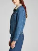 LEE Damen, Jeansjacke SHERPA RIDER, XS, Blau, jeansmantel, Produktbild-Vorschau 4