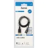 Cavo dati Hama USB-C 0,75 m sw (nero) Anteprima dell’immagine prodotto 2