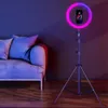 Led Ring Lampe Mit Stand 220Cm Usb 80W 26Cm Ring Rgb Produktbild-Vorschau 8