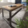 WOHNLING Esszimmerbank 120 x 46 x 45 cm Mango Massivholz / Produktbild-Vorschau 1