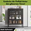 Mein-Regal Highboard Glasgow aus Metall Beistellschrank 2 Produktbild-Vorschau 6