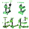 Habib 5-in-1 Kinderroller mit Rückenlehne – Abnehmbarer Produktbild-Vorschau 3