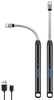 2er Set Elektrisches Stabfeuerzeug USB C mit flexiblem Hals Produktbild-Vorschau 1