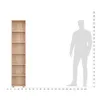 KOMTO Bücherregal 40 cm Breit, Sonoma , Bücherregal mit 6 Produktbild-Vorschau 8