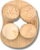 Sauna ergonomische Kopfstütze / Saunakissen Red Cedar Produktbild-Vorschau 4