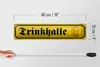 Blechschild Trinkhalle Kneipe, 46 x10 cm, Blechschilder Produktbild-Vorschau 5