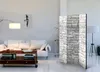 3-teiliger Doppelseitiger Vlies Paravent - White Spell Produktbild-Vorschau 2