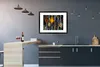 MuchoWow® Gerahmtes Poster Gewürze - Löffel - Schwarz - Produktbild-Vorschau 5