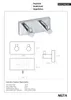 META Doppelhaken Messing Chrom poliert 120x55x50 mm für Bad Produktbild-Vorschau 2