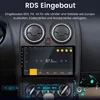 A close-up image of a car's dashboard with a multimedia display showing radio information. Voir les images du produit