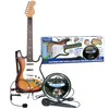 Guitare électrique rock avec amplificateur, microphone et Voir les images du produit 2