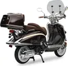 Motorroller 125 ccm Burnout EasyCruiser Artemis Braun Beige Produktbild-Vorschau 7