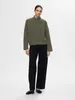 SELECTED FEMME Cardigan in maglia calda con collo alto e Anteprima dell’immagine prodotto 3