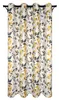 A curtain hanging on a curtain rod. Produktbild-Vorschau