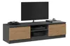 A modern TV stand with a television on top. Anteprima dell’immagine prodotto