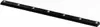 A black bar with silver rivets on a white background. Produktbild-Vorschau