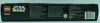 The side panel of a LEGO Star Wars Advent Calendar box, showing product information and logos. Produktbild-Vorschau