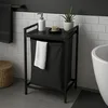 Relaxdays 10052572_46, 65 l, Prostokątny, Żelazo, MDF, Podgląd zdjęcia produktu 3