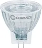 A close-up studio shot of a clear LED light bulb with a GU4 base. Anteprima dell’immagine prodotto