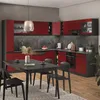 Küchenfront Vicco R-Line Rot 59.6 x 11.2 cm Möbelfront für Produktbild-Vorschau 6