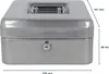 Geldkassette abschließbar (20 cm) Silber, 2 Schlüssel, Produktbild-Vorschau 5