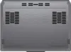 The underside of a gray laptop. Produktbild-Vorschau