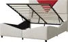 UnboxG čalouněná postel 140×200 cm béžová – manželská Náhled obrázku produktu 8