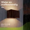 Calex Venice Wandleuchte, für Außen & Innen, warmweißes Up Produktbild-Vorschau 3