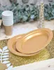 Partyteller Karton 16 Stück gold 23cm - Einheitsgröße Produktbild-Vorschau 2