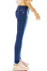 BE STYLED Damen Röhrenjeans Hüftjeans Skinny Low Waist Enge Produktbild-Vorschau 4