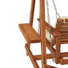 Merax Garten Hollywoodschaukel aus Lärchenholz, 3-Sitzer Produktbild-Vorschau 14