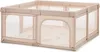 Fillikid Laufgitter Malta 150x150 cm mit Boden Natur Produktbild-Vorschau 1