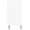 vidaXL Nočný stolík biely 40x35x70 cm Náhľad obrázku produktu 7