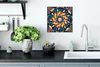 MuchoWow® Poster Sonnenblumen - Blätter - Orange - Blau Produktbild-Vorschau 3